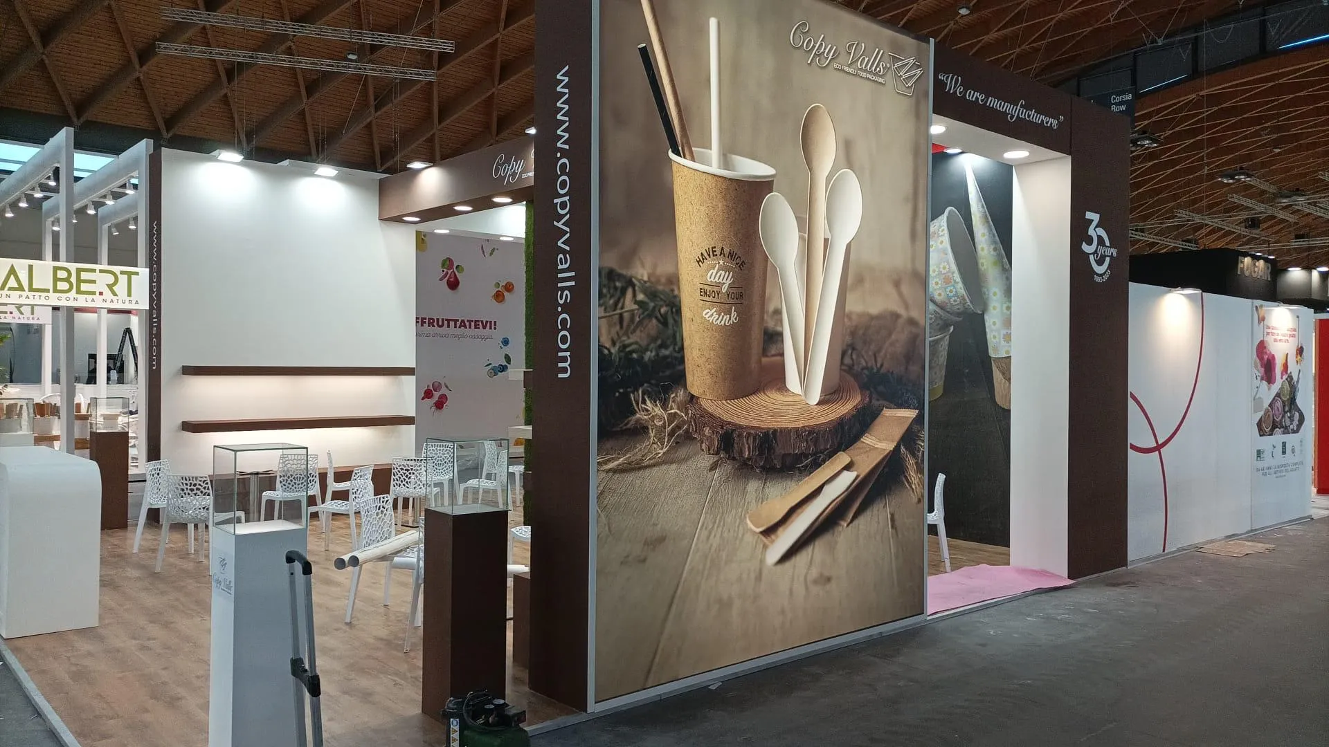 Trade show stand built by Stanport — 11
