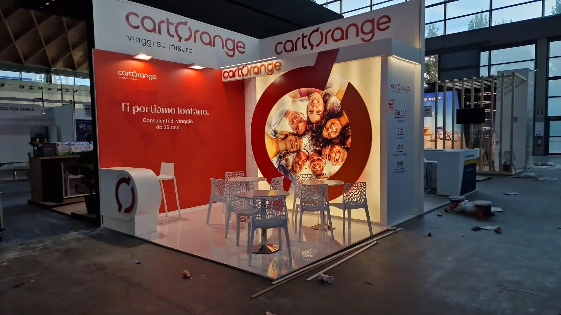 Trade show stand built by Stanport — 12
