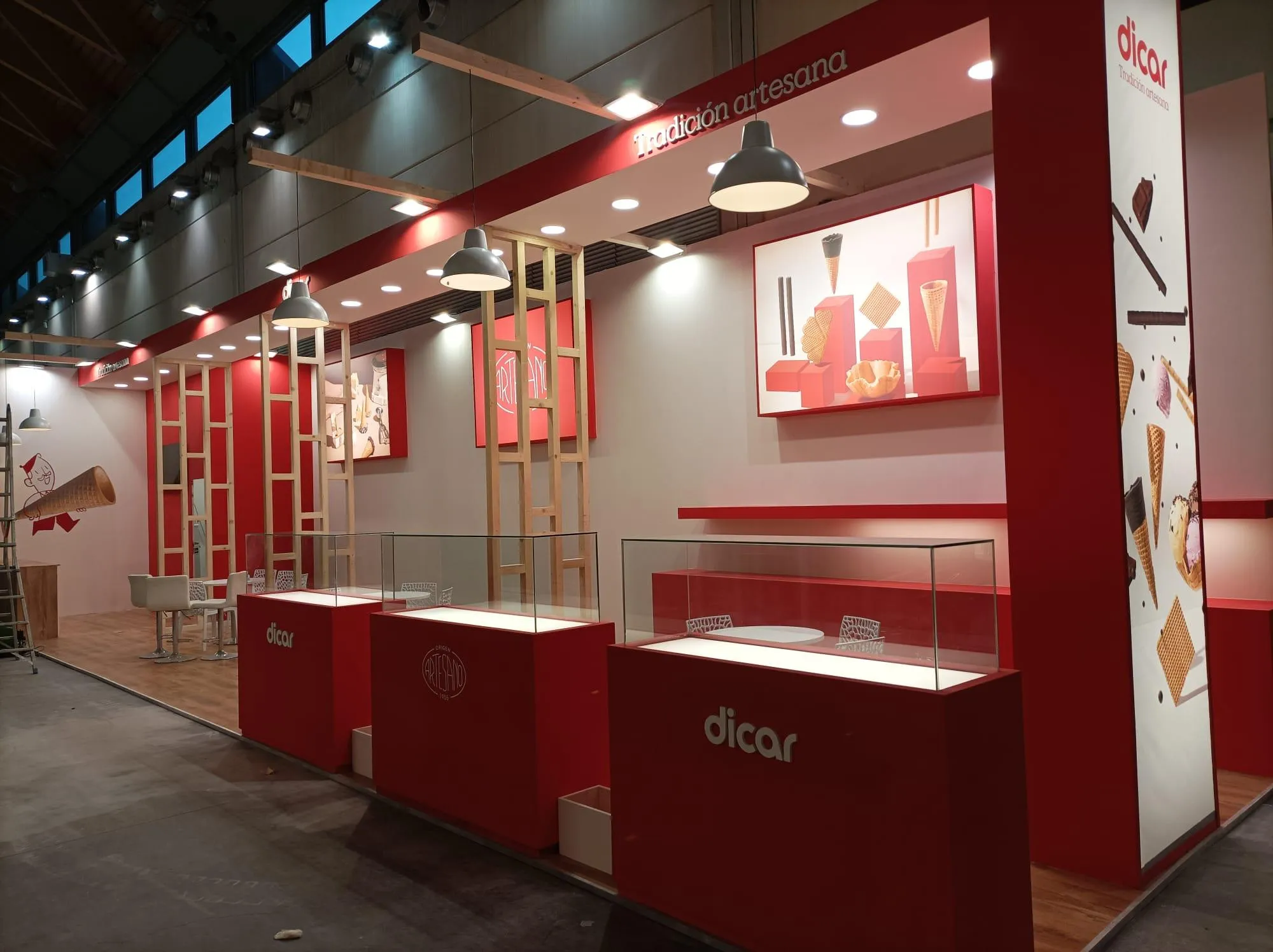 Trade show stand built by Stanport — 17