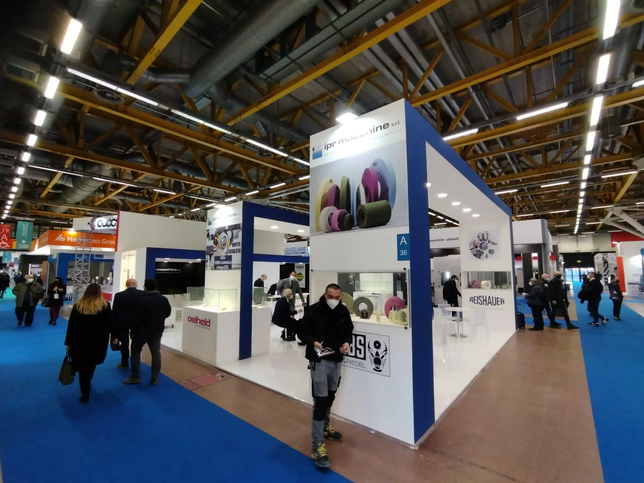 Trade show stand built by Stanport — 18