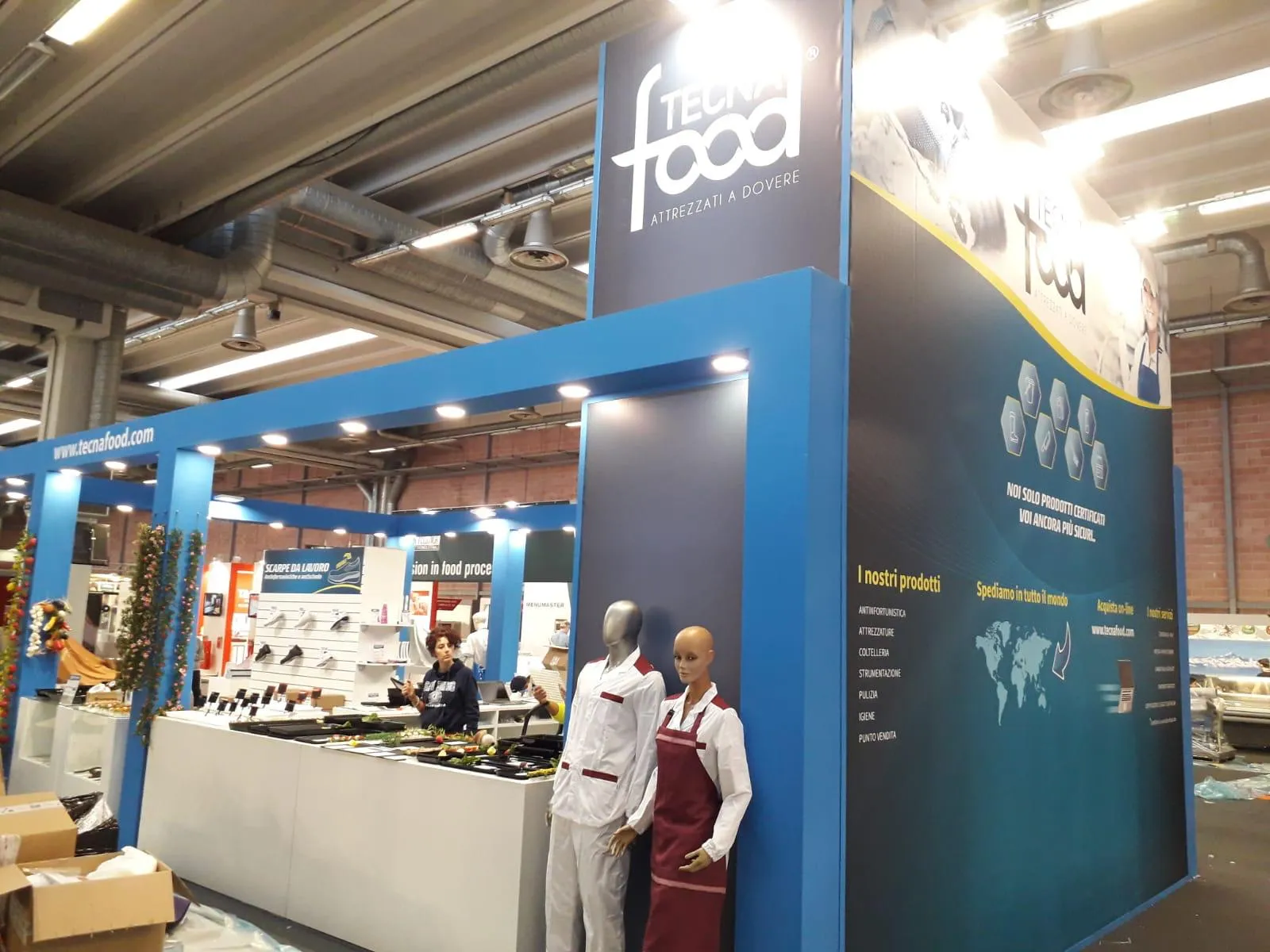 Trade show stand built by Stanport — 22