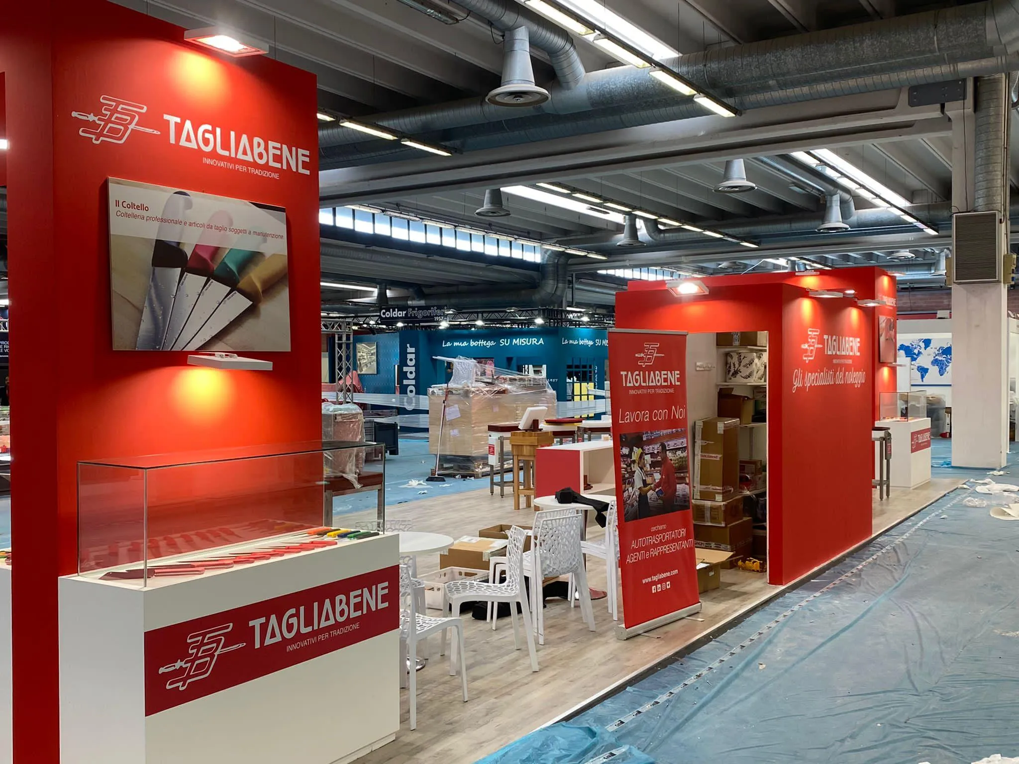 Trade show stand built by Stanport — 25