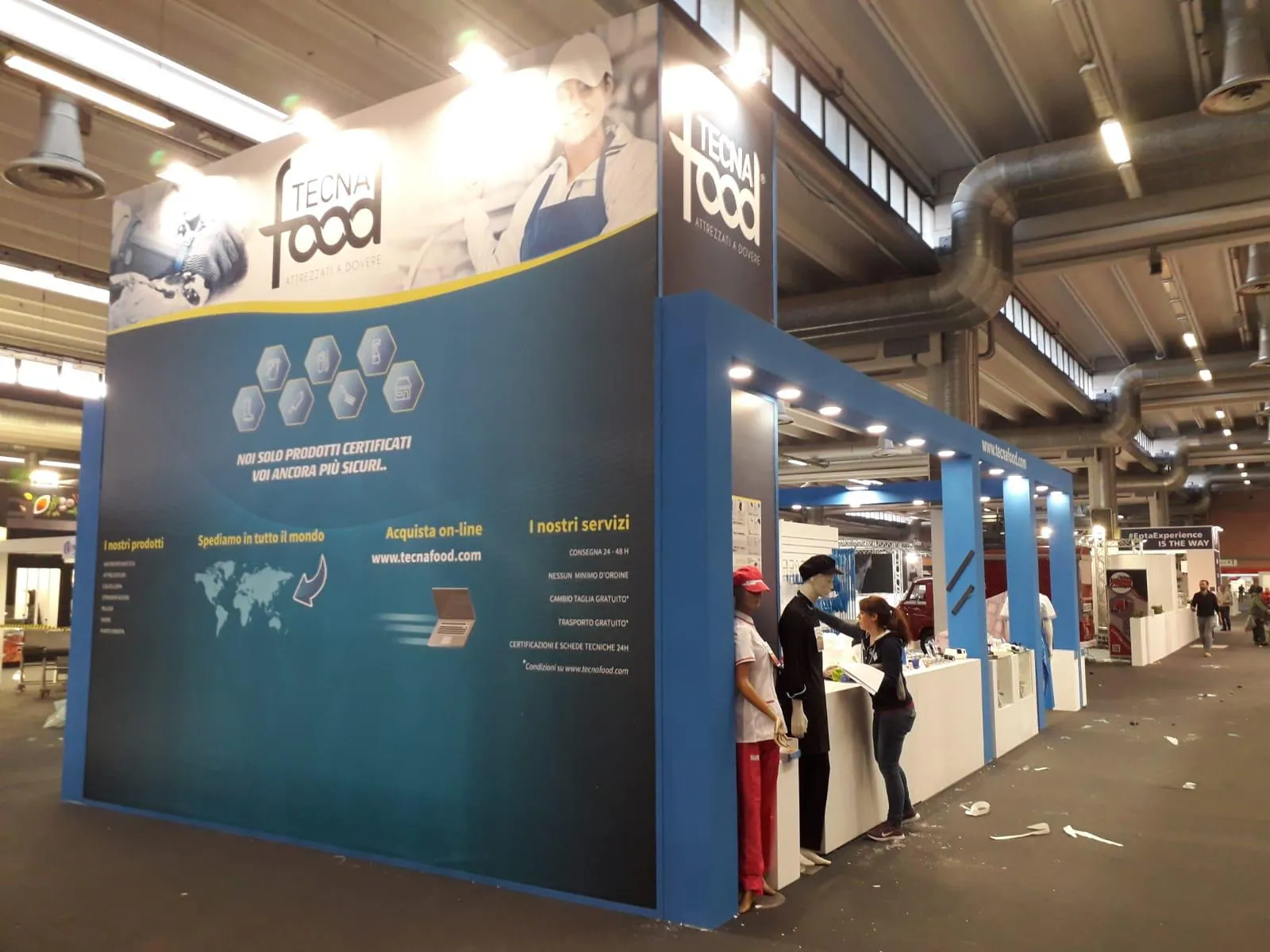 Trade show stand built by Stanport — 26