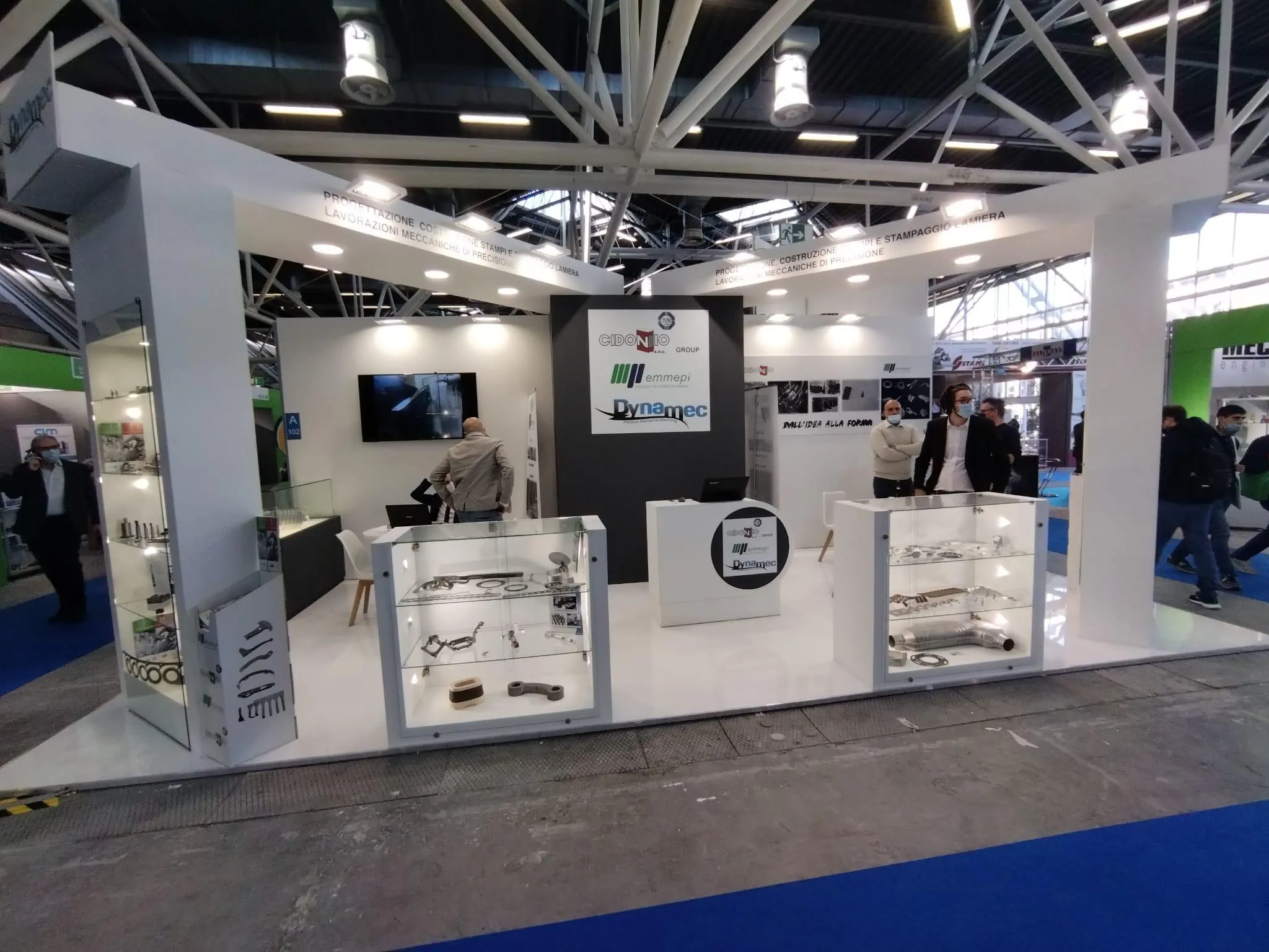 Trade show stand built by Stanport — 28