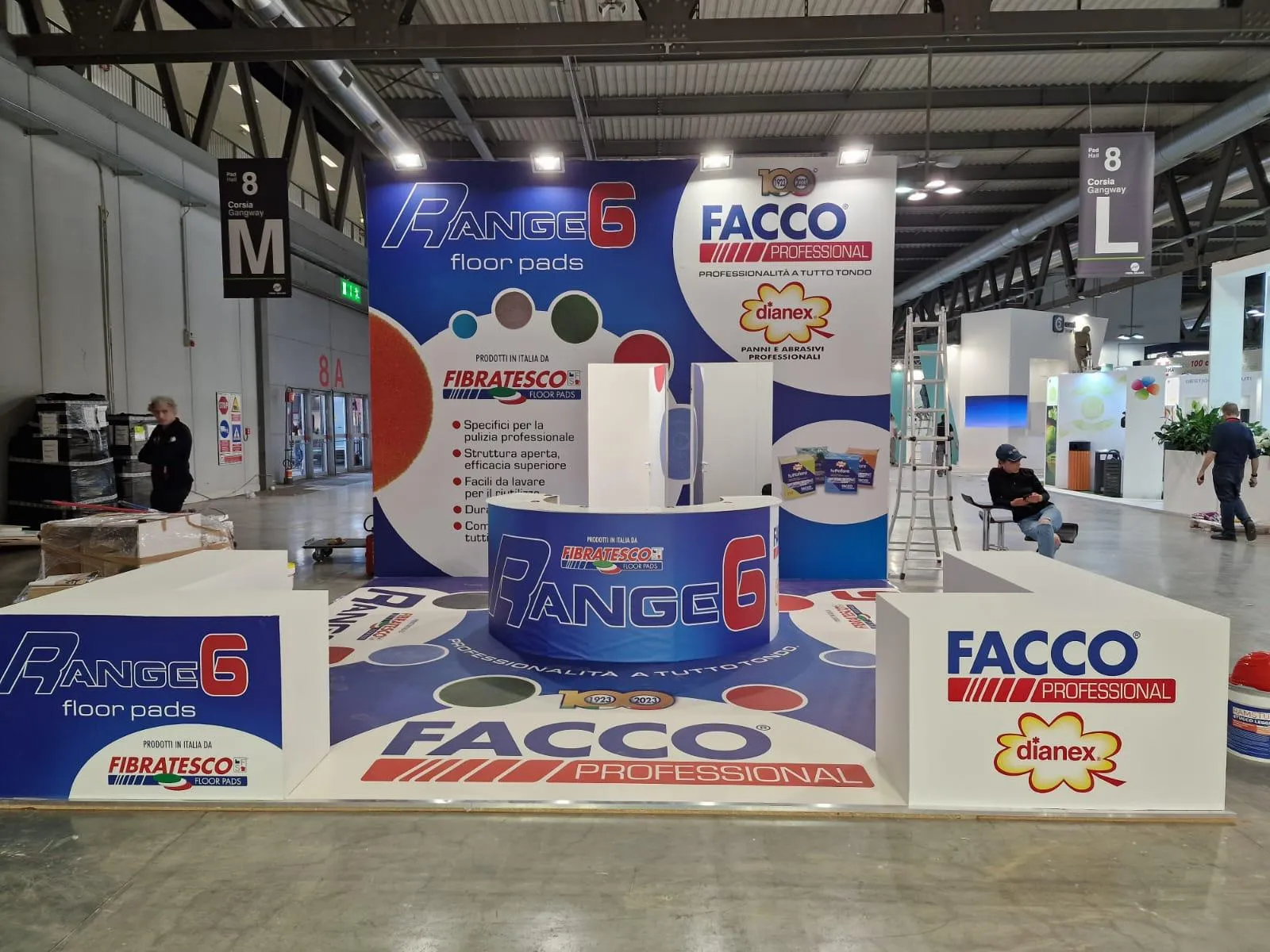Trade show stand built by Stanport — 30