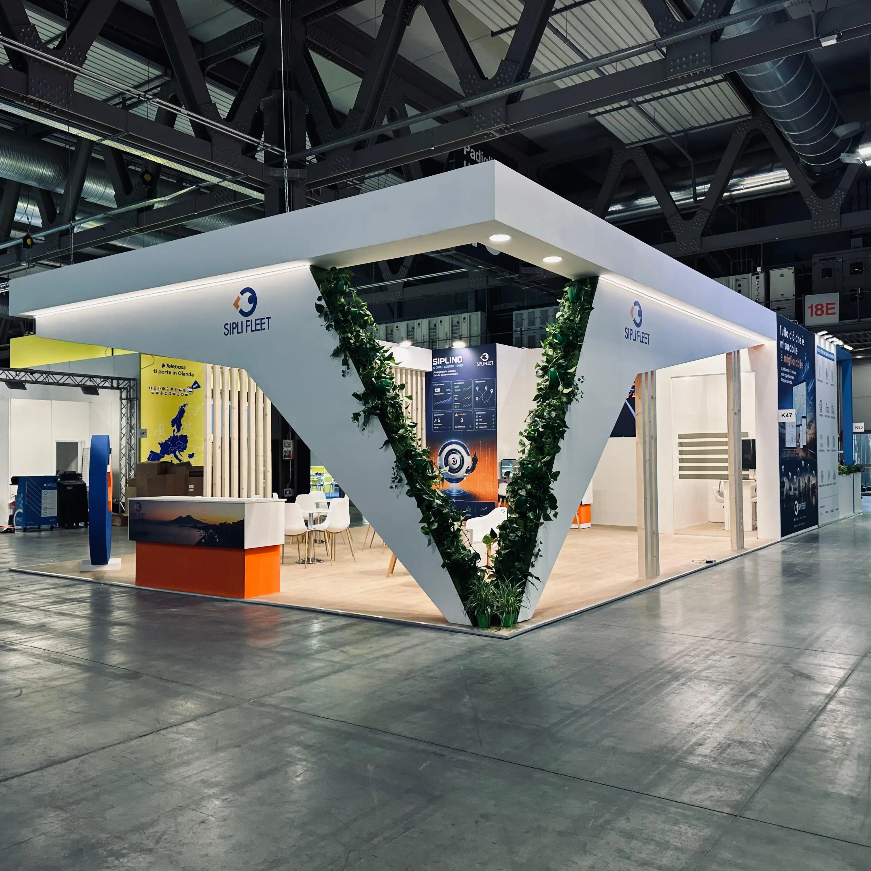 Trade show stand built by Stanport — 05