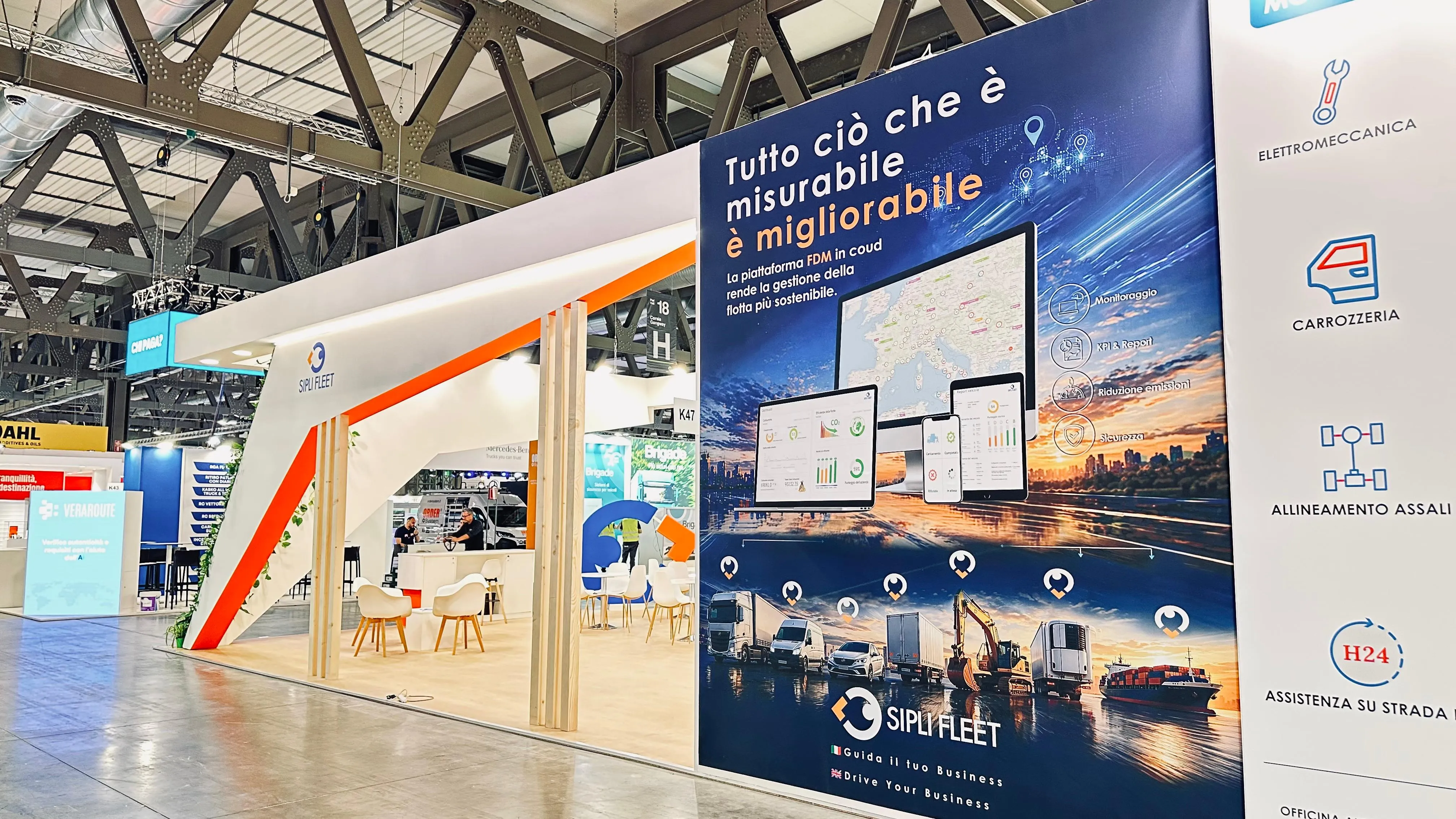 Trade show stand built by Stanport — 38
