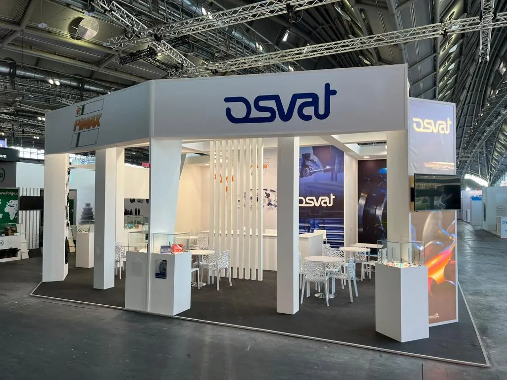 Trade show stand built by Stanport — 42