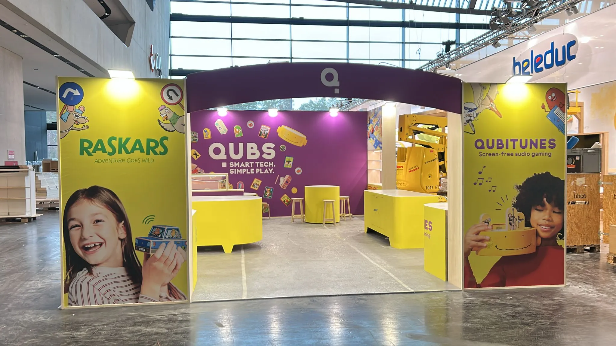 Trade show stand built by Stanport — 09